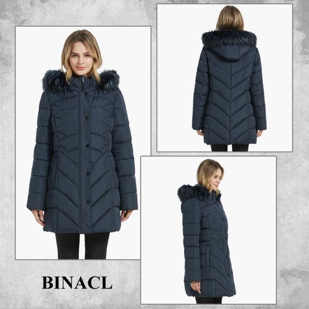 Women's Winter Warm Thicken Long Outwear Pockets Coat Parka Jacket XS-XXL‎